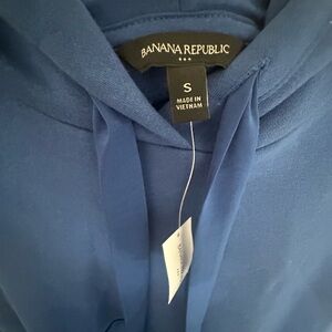 Banana Republic Blue Hoodie Size Small